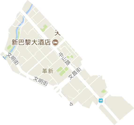 革新街道电子地图