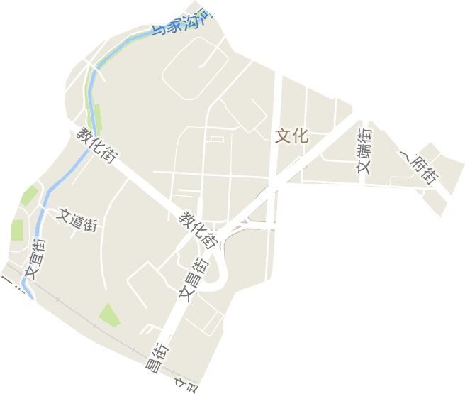 文化街道电子地图