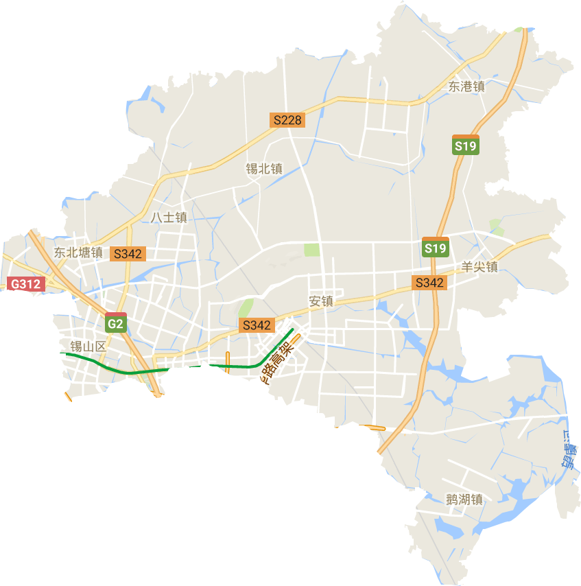 锡山区电子地图