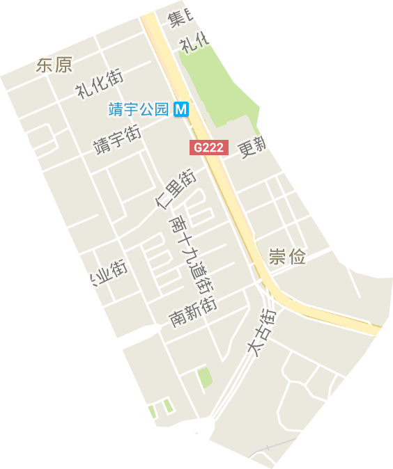 崇俭街道电子地图
