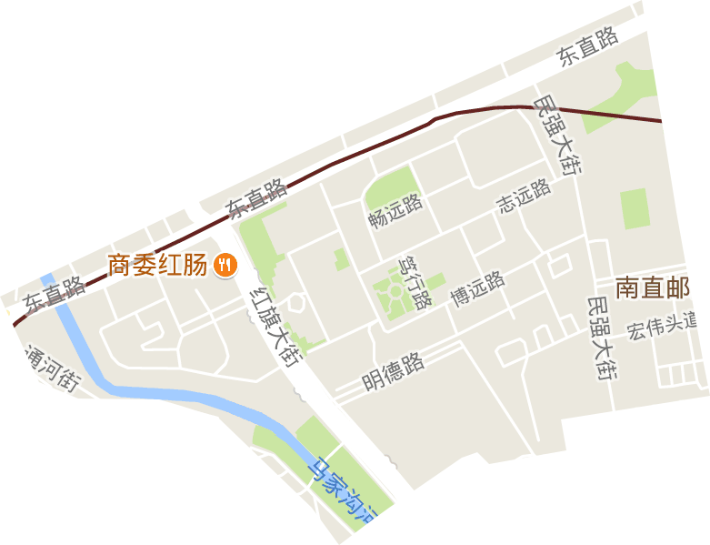 民强街道电子地图