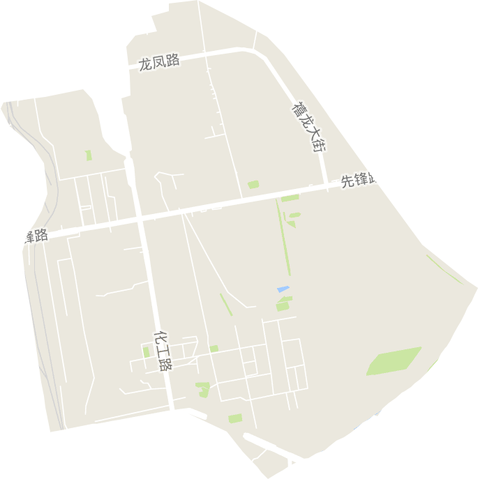 化工街道电子地图