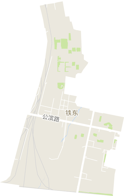 铁东街道电子地图