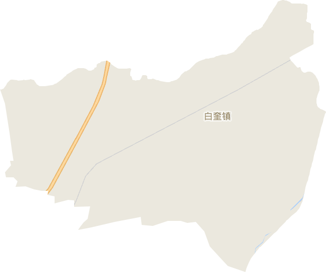 白奎镇电子地图