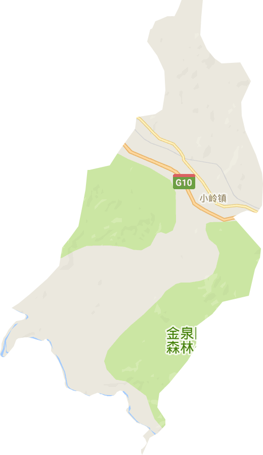 小岭街道电子地图