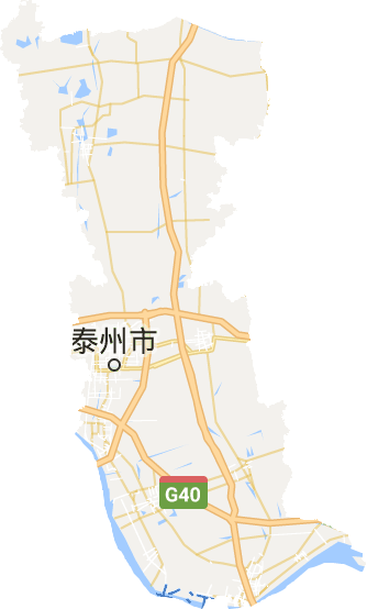 泰州市电子地图