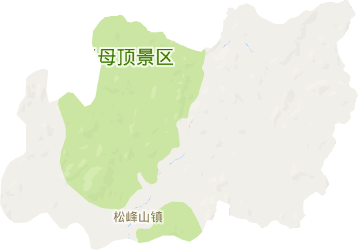 松峰山镇电子地图