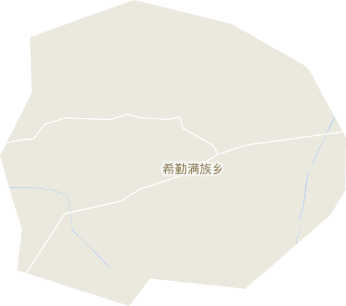 希勤满族乡电子地图