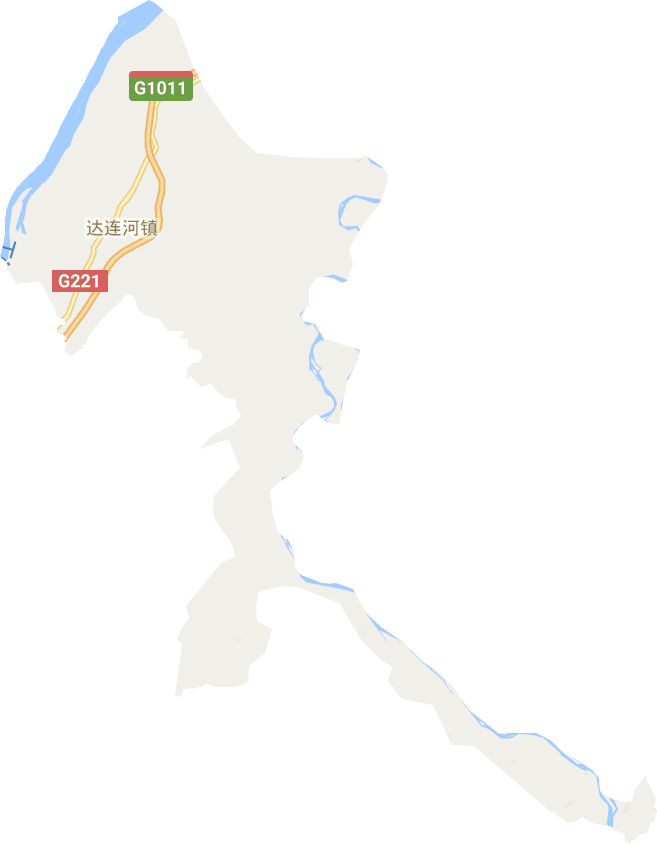 达连河镇电子地图