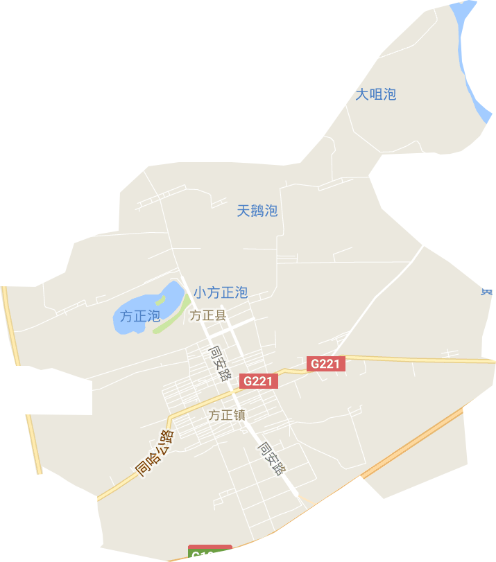 方正镇电子地图