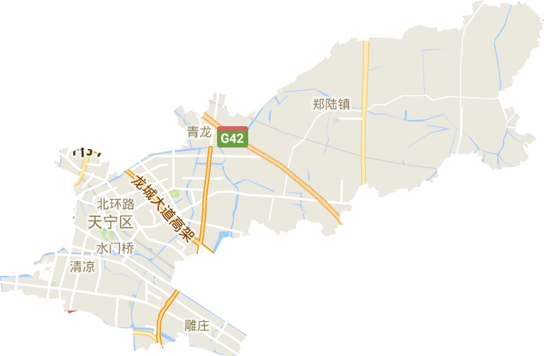天宁区电子地图