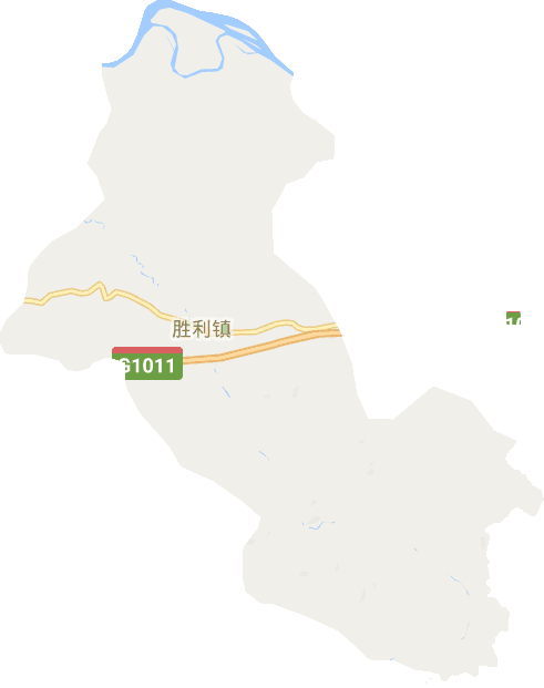 胜利镇电子地图