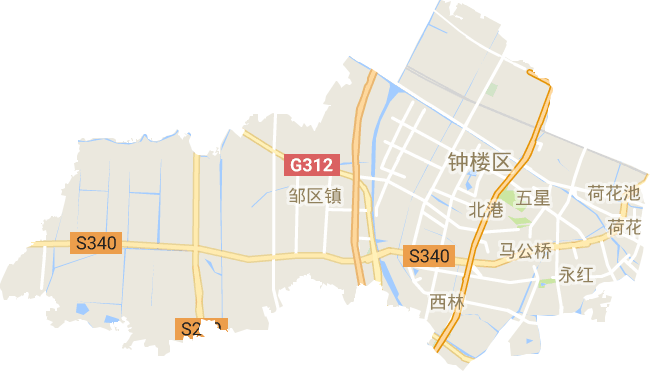 钟楼区电子地图