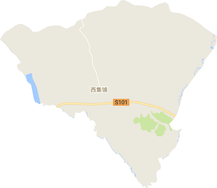西集镇电子地图