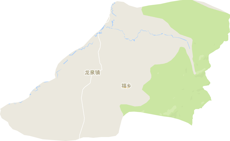 龙泉镇电子地图