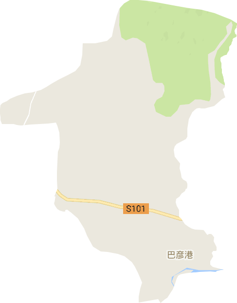 巴彦港镇电子地图