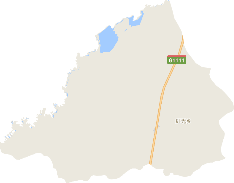 红光乡电子地图