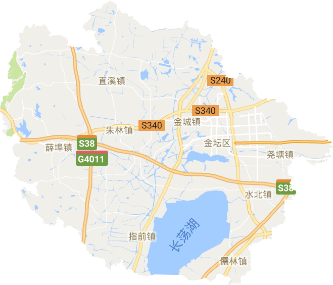 金坛区电子地图