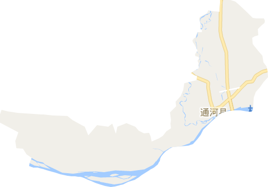 通河镇电子地图