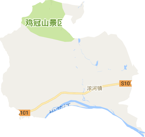 浓河镇电子地图