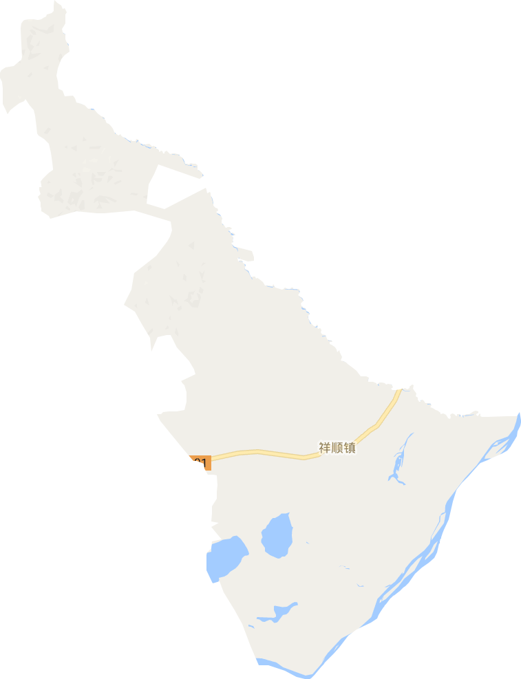 祥顺镇电子地图