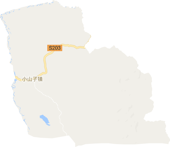 小山子镇电子地图