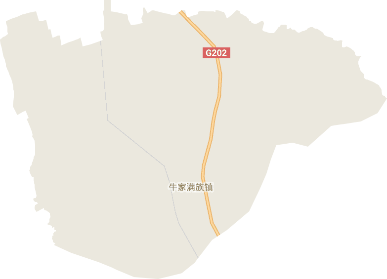 牛家满族镇电子地图
