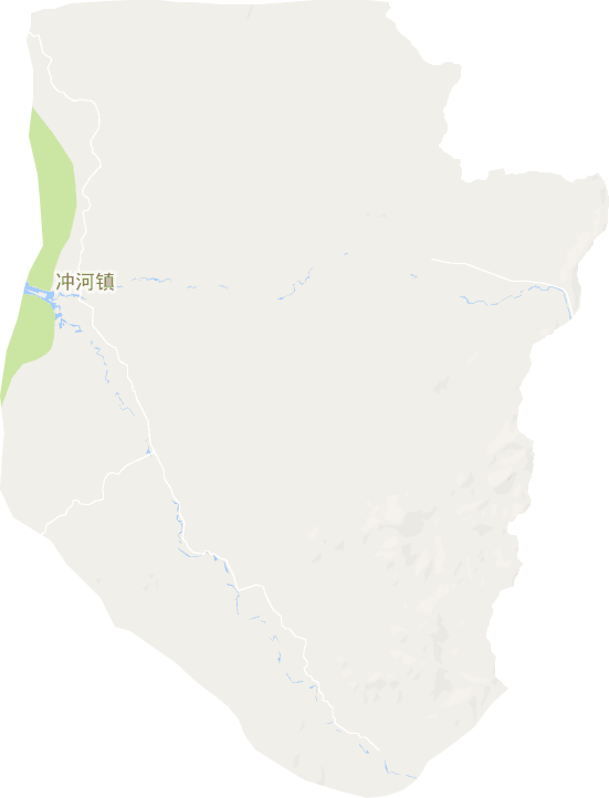 冲河镇电子地图