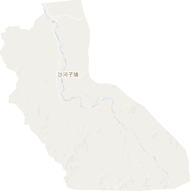 沙河子镇电子地图