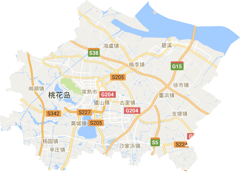 常熟市电子地图