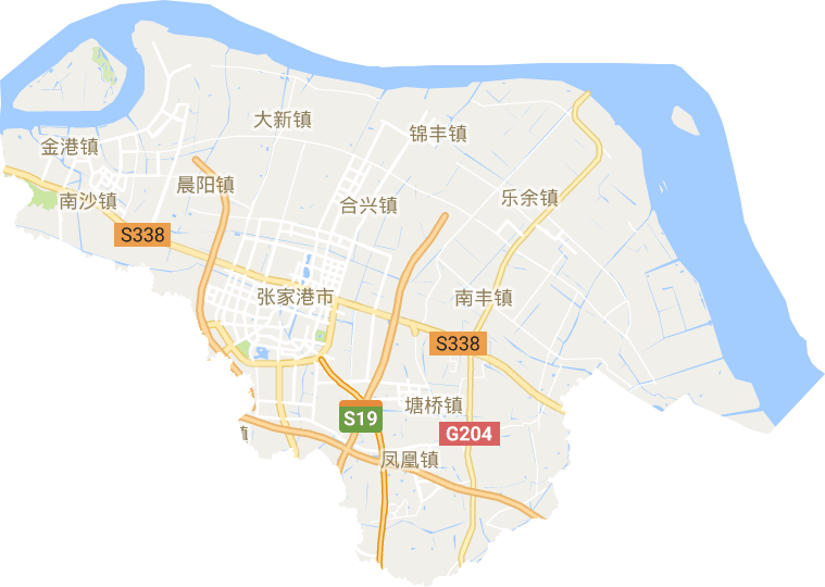 张家港市电子地图