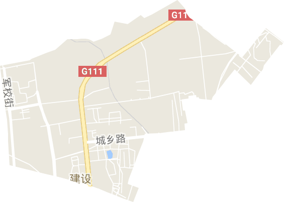 建设街道电子地图