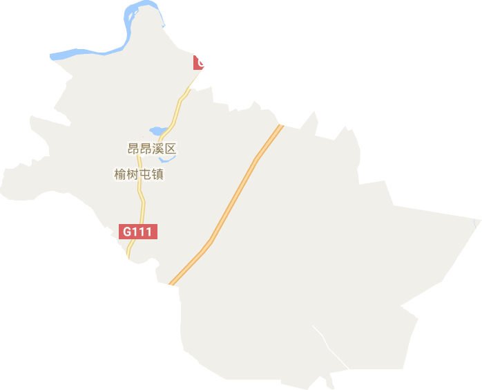 榆树屯镇电子地图