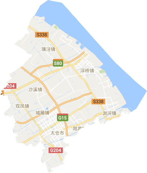 太仓市电子地图