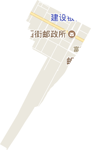 红宝石街道电子地图