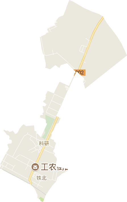 铁北街道电子地图