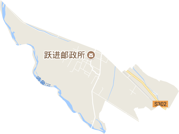 跃进街道电子地图