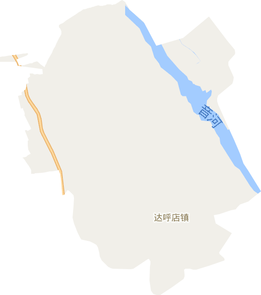 达呼店镇电子地图