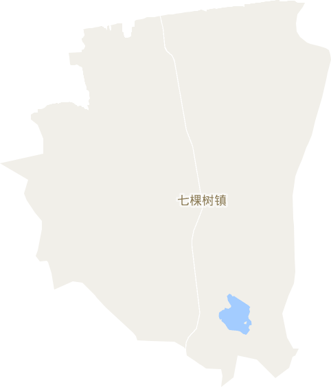七棵树镇电子地图