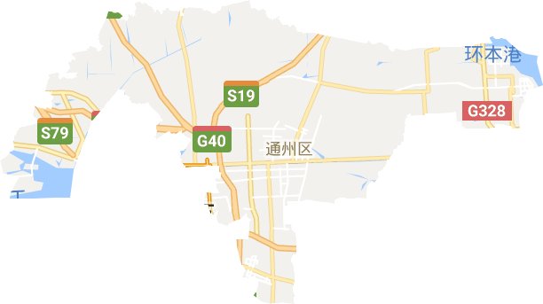 通州区电子地图