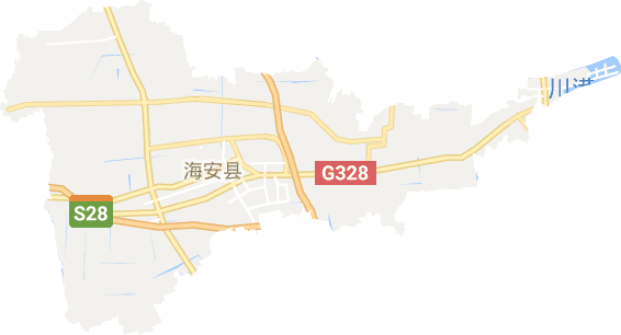 海安市电子地图