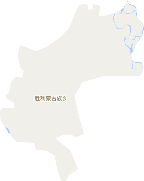 胜利蒙古族乡电子地图