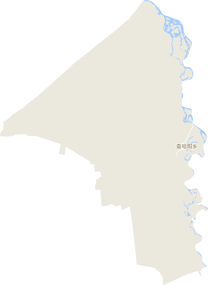 查哈阳乡电子地图