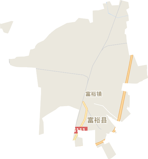 富裕镇电子地图