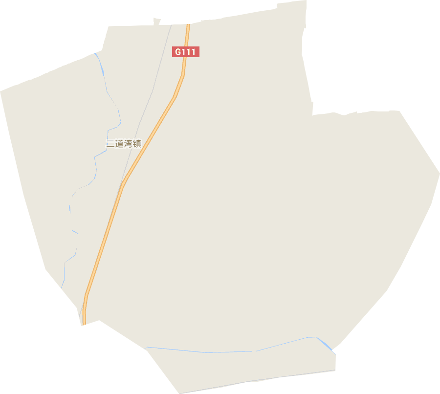 二道湾镇电子地图