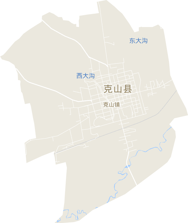 克山镇电子地图