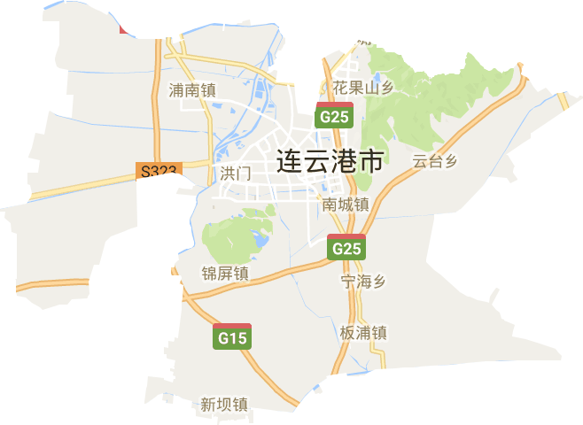 海州区电子地图