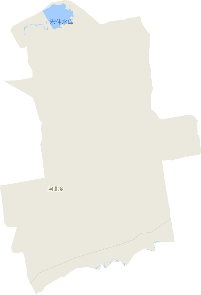河北乡电子地图