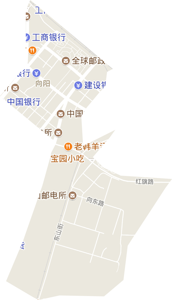 向阳街道电子地图