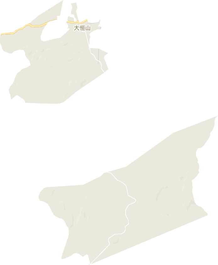 大恒山街道电子地图